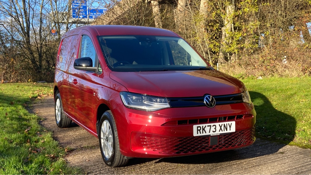 The VW Caddy Black Edition at The CV Show